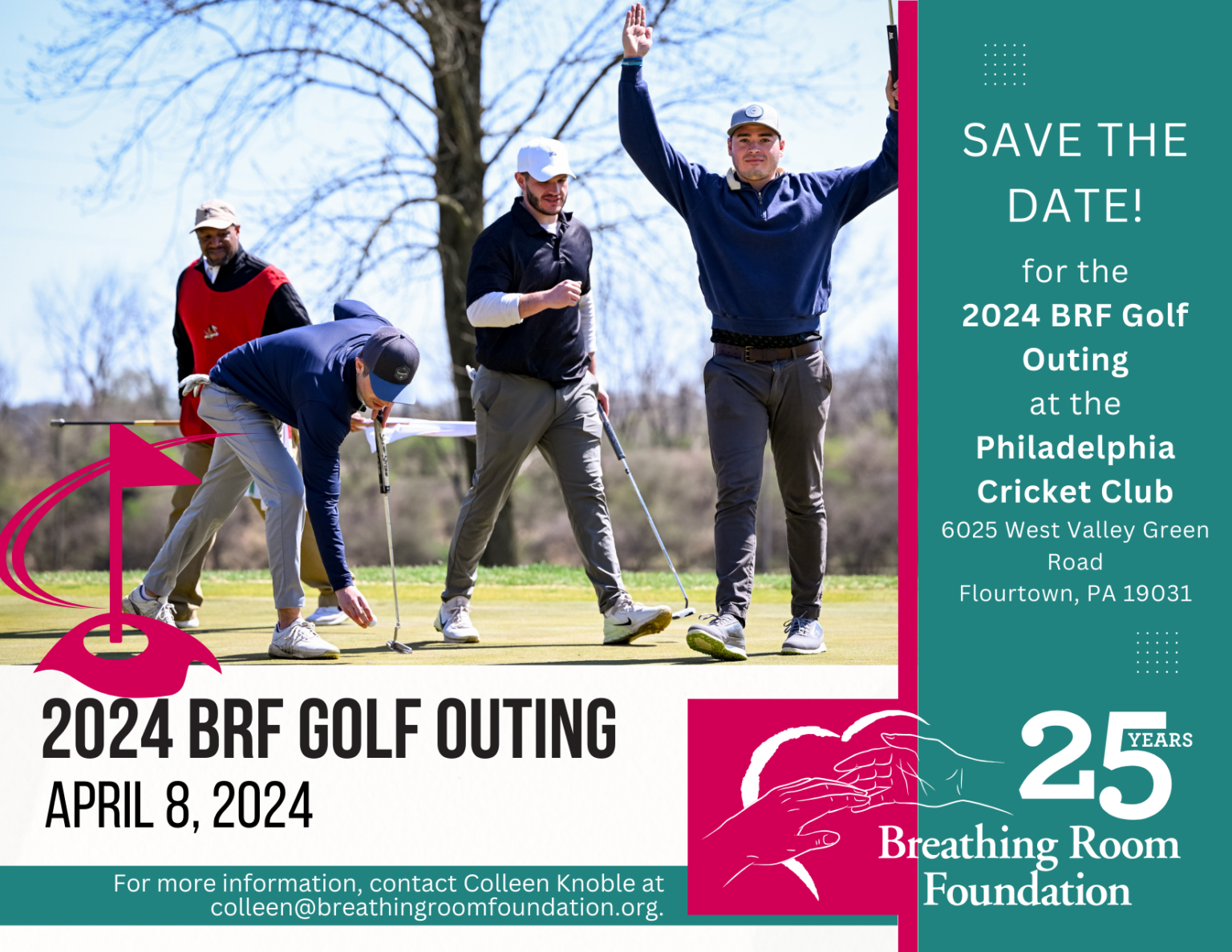 BRF S 2024 Golf Outing Breathing Room Foundation   2024 Golf Save The Date 1536x1187 